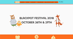 Desktop Screenshot of blackpotfestival.com
