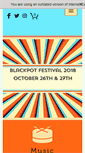 Mobile Screenshot of blackpotfestival.com
